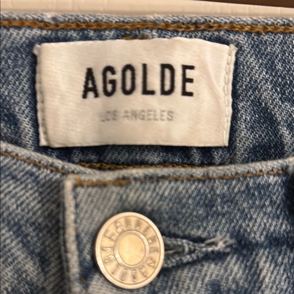 Agolde Riley Denim Jeans - Picture 2 of 4